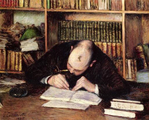 Portrait of a man writing in his Study Portrait of a man writing in his Study